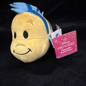 Disney Prinzessin Flunder Barboteur Fisch Stofftier Die kleine Meerjungfrau - Bild 1 von 4