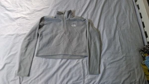 North Face Cropped Zip Up Jumper - Picture 1 of 7