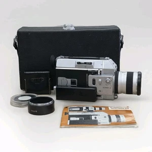 Vintage Canon Super 8 Auto Zoom 814 With Case And Accessories - Good Condition - Picture 1 of 16