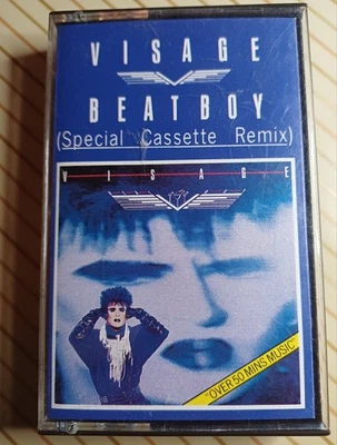 Visage Beatboy (special cassette remix)  Rare 1984 cassette POLHC12 rare tape - Image 1 of 4