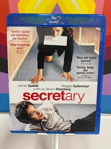Secretary (Blu-ray, 2002) Maggie Gyllenhaal, James Spader RARE OOP - Foto 1 di 2