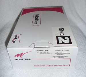 Verizon Westell Wirespeed ADSL 2110 Dualport Modem B99-211015-90 - Picture 1 of 6