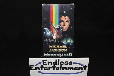 Michael Jackson Moonwalker VHS With Slipcover! Feature Length - Image 1 of 4