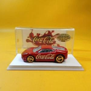 Hot Wheels FERRARI F430 CHALLENGE Red COCA COLA (WANGSTAR CUSTOM) REAL RIDERS - Picture 1 of 15