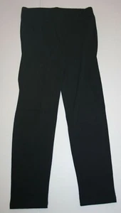 New Gap Girls Kids Solid Black Leggings XL 12 Year Pant Full Length Stretch Soft - Picture 1 of 1