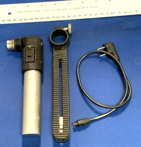 VINTAGE HEILAND FLASH HANDLE FOR MAKING LIGHT SABER LIGHTSABER HILT W/BRACKET - Picture 1 of 13