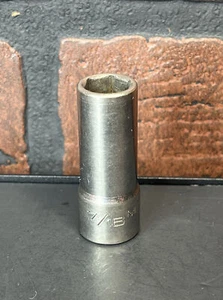 MATCO TOOLS 7/16" BD146, 3/8" DRIVE, 7/16" SOCKET, DEEP, 6 POINT CHROME - Picture 1 of 11