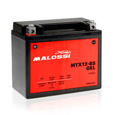 MF2801 - Batería Gel MALOSSI MTX12-BS para Beverly Vespa GTS ER6N SV650 RSV 1000