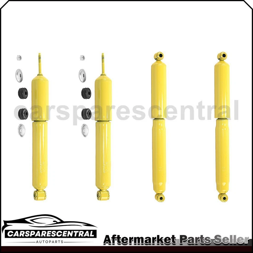 Amortiguadores delanteros traseros 4x para Ford F-350 1987-1989 5,0 L Foto 1 de 4