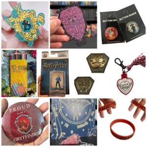 Pick 1-Harry Potter Geek Gear Wizarding Trunk Pins Divination Patch Jewelry+More - Picture 1 of 29