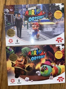 Super Mario Odyssey Forgotten Isle/New Donk City 500pc Puzzle Special Editions - Picture 1 of 2