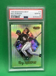 1999 bowmans best refractor Ray Durham 274/400 Psa 10 💎 - Picture 1 of 3