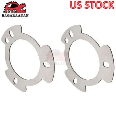 Weld-in Front Strut Tower Reinforcement Plates For BMW E46 320i 323i 325 328 330 - Image 1 of 4