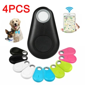 US Mini Pet Dog Cat Bluetooth Locator Tracker Tracking Anti-Lost Device Set of 4 - Picture 1 of 19