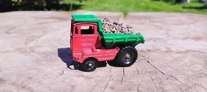 Vintage Lesney Matchbox Series #2 Muir Hill Laing Dump Dumper Truck Red/Green - Picture 1 of 6
