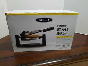 Bella Sensio Rotating Belgian Waffle Maker TSK-2126BW Polished Stainless Steel - Picture 1 of 4