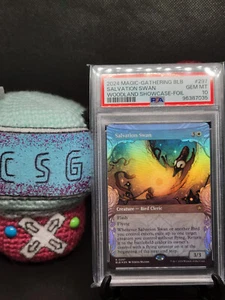 Salvation Swan - #297 - Showcase Foil - Rare - MTG Bloomburrow - PSA 10 - Picture 1 of 3