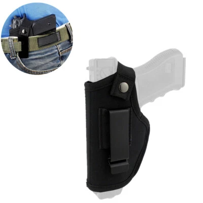 Universal Gun Holster Concealed Carry Holsters Belt Metal Clip IWB OWB Holster  - Image 1 of 4