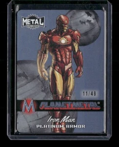 Iron Man PM-16 Planet Metal Platino/49 2024 Cubierta Superior Marvel Metal Avengers - Imagen 1 de 3