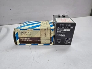 MATSUSHITA BAV851-1 Flicker Relay AC11 3A AC220V 5A AC110V - Picture 1 of 7