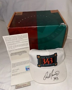 Sombrero Autografiado DAN MARINO Cubierta Superior 343 Todos los Tiempos Touchdown Pass Leader Gorra Caja - Imagen 1 de 3