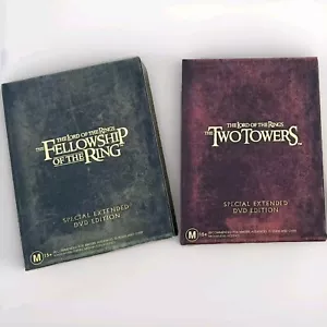 The Lord Of The Rings Special Extended Version Fellow Ship Of The Ring 2 Towers - Picture 1 of 4
