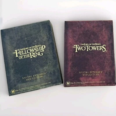 The Lord Of The Rings Special Extended Version Fellow Ship Of The Ring 2 Towers  - Image 1 of 4