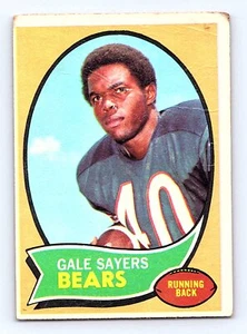 Gale Sayers Card 1970 Topps #70 Chicago Bears minor creasing - Picture 1 of 2