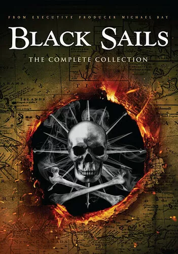 Black Sails The Complete Collection(DVD,12-Disc Set,Seasons 1-4) NEW FREE SHIP - Image 1 of 1