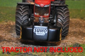 SIKU / BRITAINS 1/32 TRACTOR FRONT A FRAME, SUMO 1500KG WEIGH BLOCK, BLACK - Picture 1 of 3