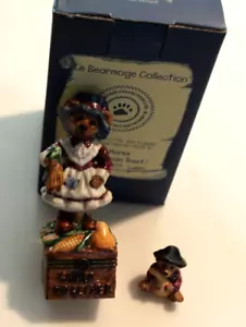 Boyds Le Bearmoge klappbare Aufbewahrungsbox Virginia Grizbert Neu im Karton 2E/1395 - Bild 1 von 9