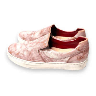 Bed Stu Hermoine Slip-On Leather Sneakers Jasper in Nectar Lux Women’s Size 9 Foto 1 de 4