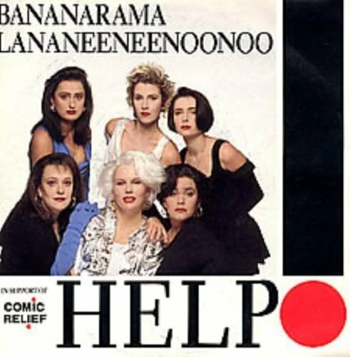 Bananarama Help (1989, feat. Lanananeeneenoonoo)  [7" Single] - Bild 1 von 1
