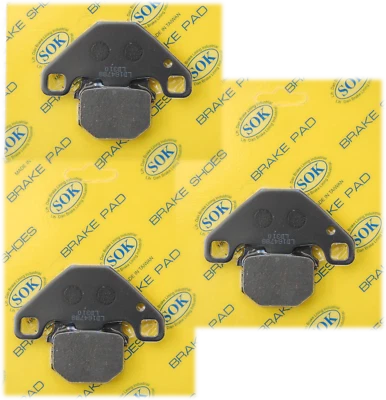 ПЕРЕДНИЕ И ЗАДНИЕ ТОРМОЗНЫЕ КОЛОДКИ подходят для E-TON VXL 250 Vector ST Quad 2006-2015 VXL250 - Изображение 1 из 2