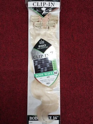 LIQUIDACIÓN Clip en Extensiones de Cabello Humano Cabeza Completa 100% Real Remy Cabello Balayage F Foto 1 de 4