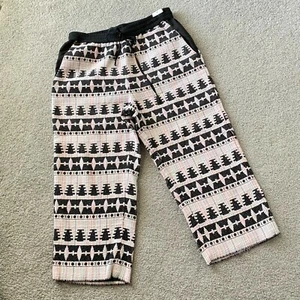 Thakoon Addition Cropped Pants in Tribal Print Fabric Size 4 - Picture 1 of 6