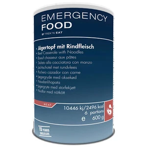 Emergency Food Jägertopf mit Rindfleisch und Nudeln 600g Prepper Langzeitnahrung - Bild 1 von 3