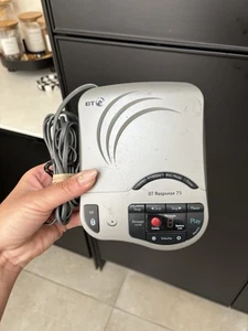 BT Response 75 Digital Telephone Answer Machine No Cassettes Required Grey - Photo 1/4