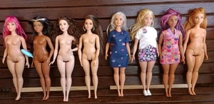 Mattel Barbie Puppen Curvy Dolls Konvolut 8 Puppen Barbie Extra & andere  - Bild 1 von 22
