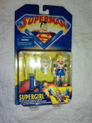 СУПЕРМЕН СУПЕРГЁРЛ (НЕРАСПЕЧАТАННАЯ) КЕННЕР 1998 - Изображение 1 из 4