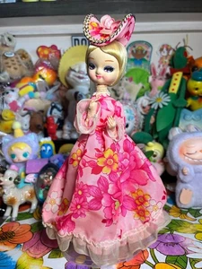 Vintage Mod Hot Pink Bradley Pose Doll - Picture 1 of 6