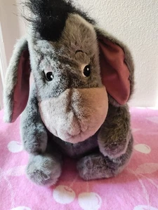 Disney Store Eeyore Super Plush Detachable Tail Stuffed 15" Winnie The Pooh - Picture 1 of 6