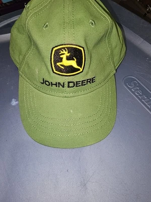 John Deere Youth Size Green Logo Cap - Image 1 of 4