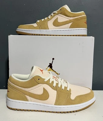 Jordan 1 Low SE Twine Mujer 11.5/Hombre 10 DH7820-700 (Nuevo) Se envía ahora Foto 1 de 4
