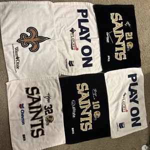 New Orleans Saints New Official Game Day black Rally Towel - Picture 1 of 7