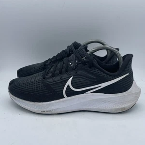 Nike Air Zoom Pegasus 39 Womens Size 8.5 Black Athletic Running Shoes Sneakers - Picture 1 of 11