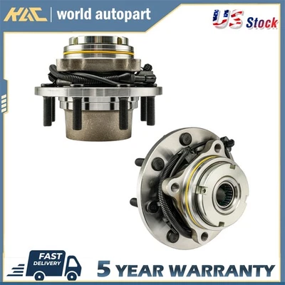 2x Rolamentos de cubo de roda dianteira compatíveis com 1999-2003 Ford F-350 Super Duty V8 7.3T 515057 - Imagem 1 de 4