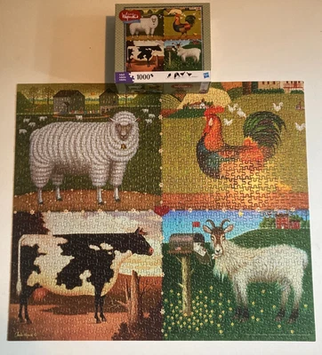 CHARLES WYSOCKI 1000 Piezas Puzzle MONTAJE ANIMAL Americana COMPLETO COMO SE MUESTRA Foto 1 de 4