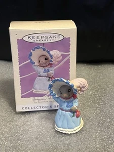 1995 Hallmark Keepsake Ornament Easter Collection #3 Springtime Bonnets Series - Picture 1 of 5