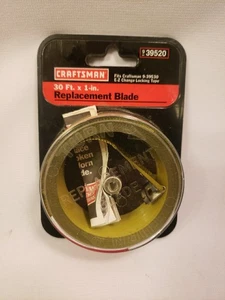 Craftsman Replacement Tape Measure Blade 1 Inch x 30 Ft 39520 39530 - Picture 1 of 6
